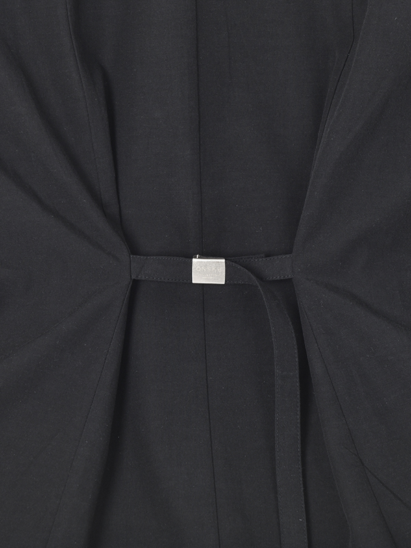 バックルジッパーシャツ（ブラック） | ONSKA | HANA(ハナ) #17