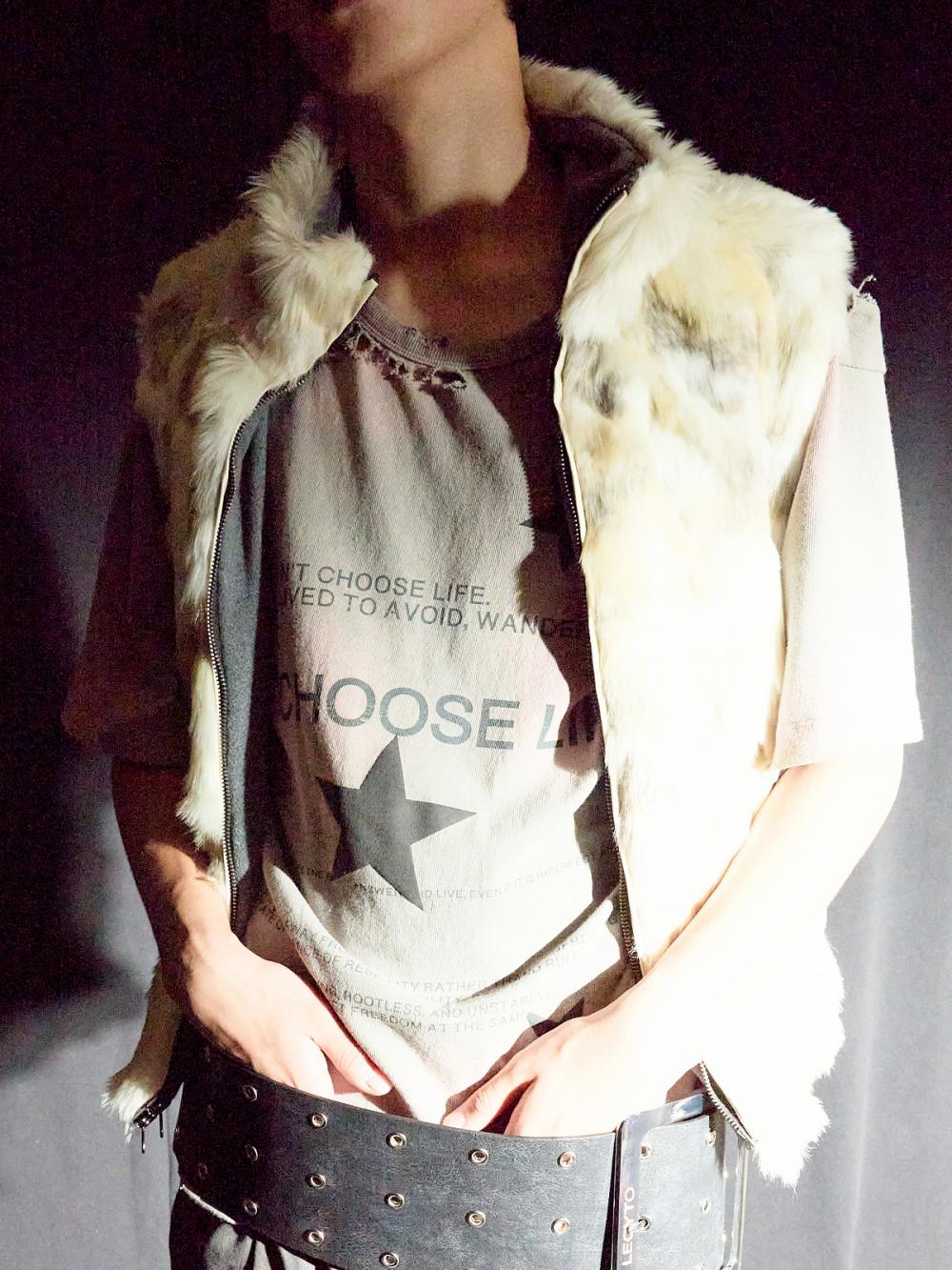 ヘイズ リバーシブルファーベスト_[ベージュ] | LECYTO | HANA(ハナ) #11