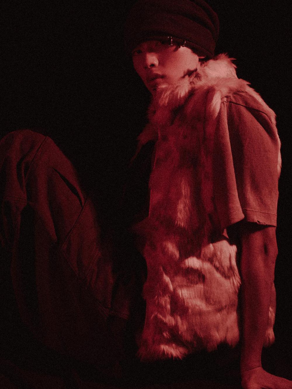 ヘイズ リバーシブルファーベスト_[ベージュ] | LECYTO | HANA(ハナ) #12