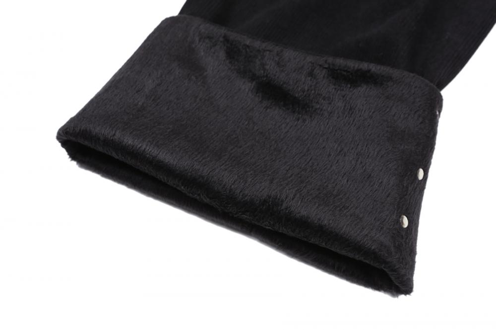 コーデュロイ カーブドパンツ (ブラック) | ASURA | HANA(ハナ) #20