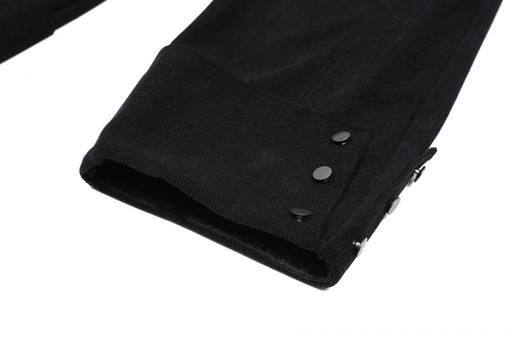 コーデュロイ カーブドパンツ (ブラック) | ASURA | HANA(ハナ) #17