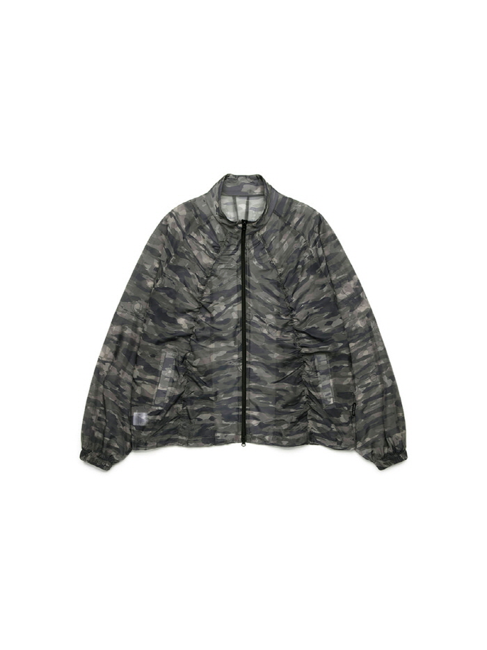 ロープカモフラージュシアーウィンドブレーカー（カーキ） | THREE TO EIGHTY | HANA(ハナ) #2