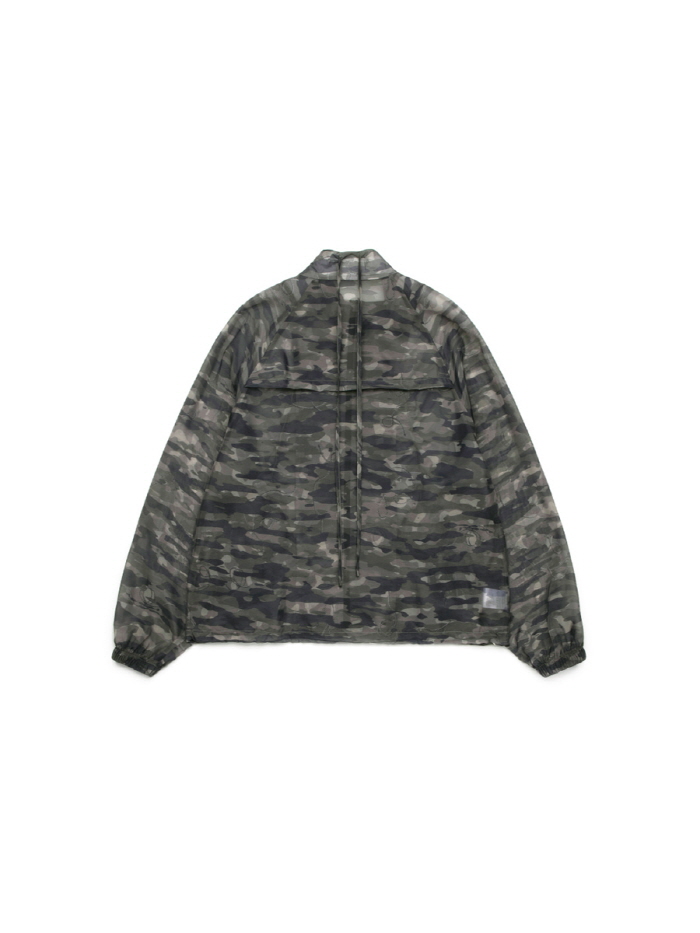 ロープカモフラージュシアーウィンドブレーカー（カーキ） | THREE TO EIGHTY | HANA(ハナ) #3