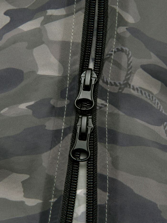 ロープカモフラージュシアーウィンドブレーカー（カーキ） | THREE TO EIGHTY | HANA(ハナ) #6