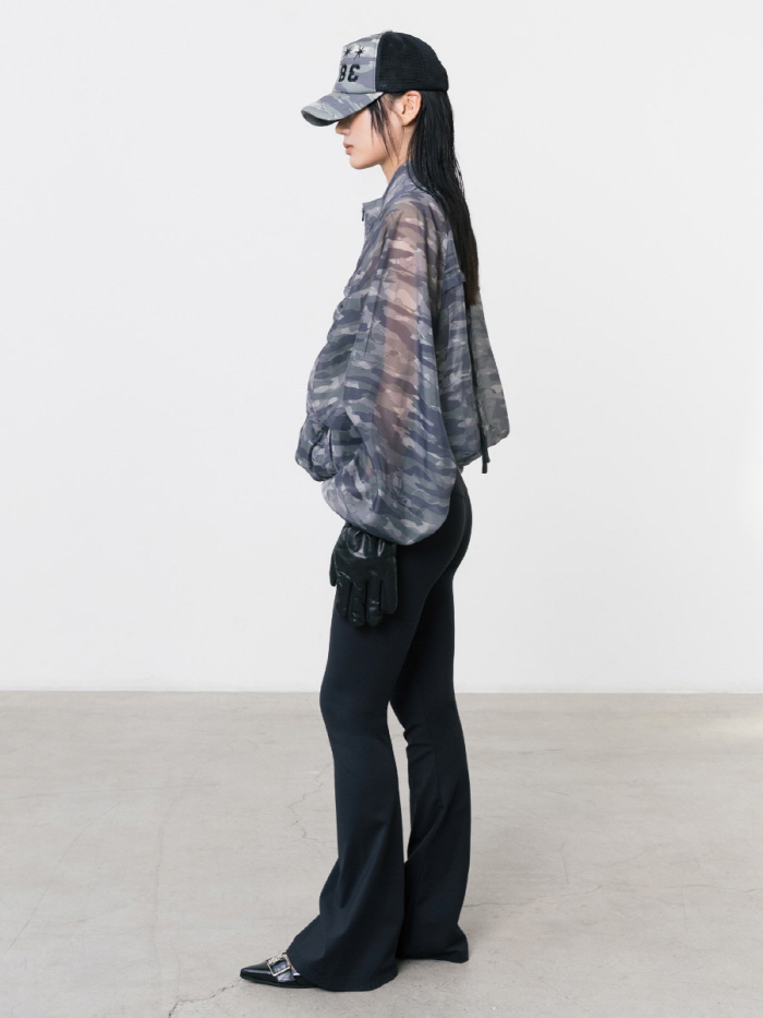 ロープカモフラージュシアーウィンドブレーカー（カーキ） | THREE TO EIGHTY | HANA(ハナ) #10