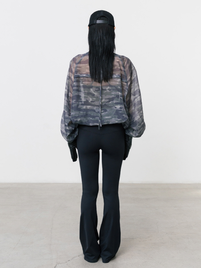 ロープカモフラージュシアーウィンドブレーカー（カーキ） | THREE TO EIGHTY | HANA(ハナ) #11