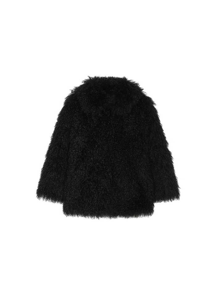 フラッフィーフェイクファージャケット（ブラック） | THREE TO EIGHTY | HANA(ハナ) #2