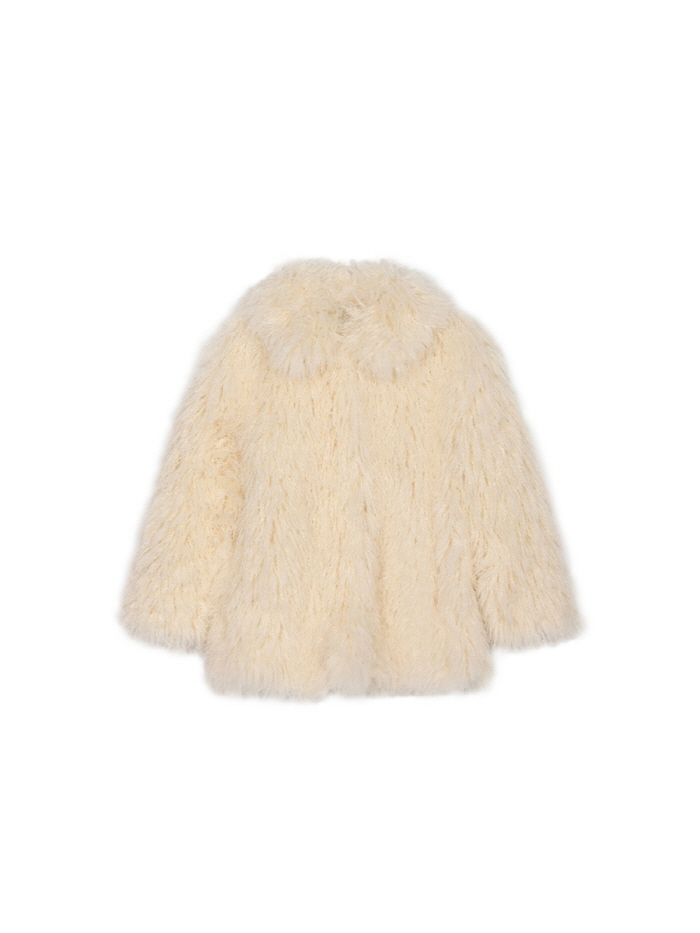 フラッフィーフェイクファージャケット（アイボリー） | THREE TO EIGHTY | HANA(ハナ) #2