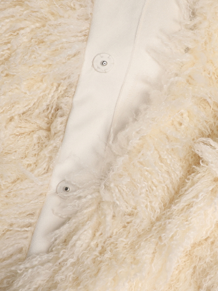 フラッフィーフェイクファージャケット（アイボリー） | THREE TO EIGHTY | HANA(ハナ) #4