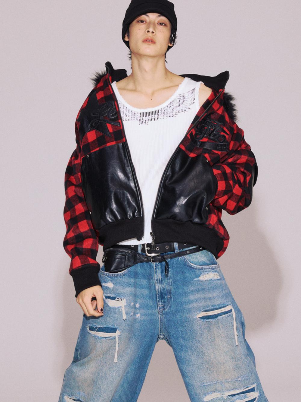 レオカディア レザーベルトバッグ_[ブラック] | LECYTO | HANA(ハナ) #9