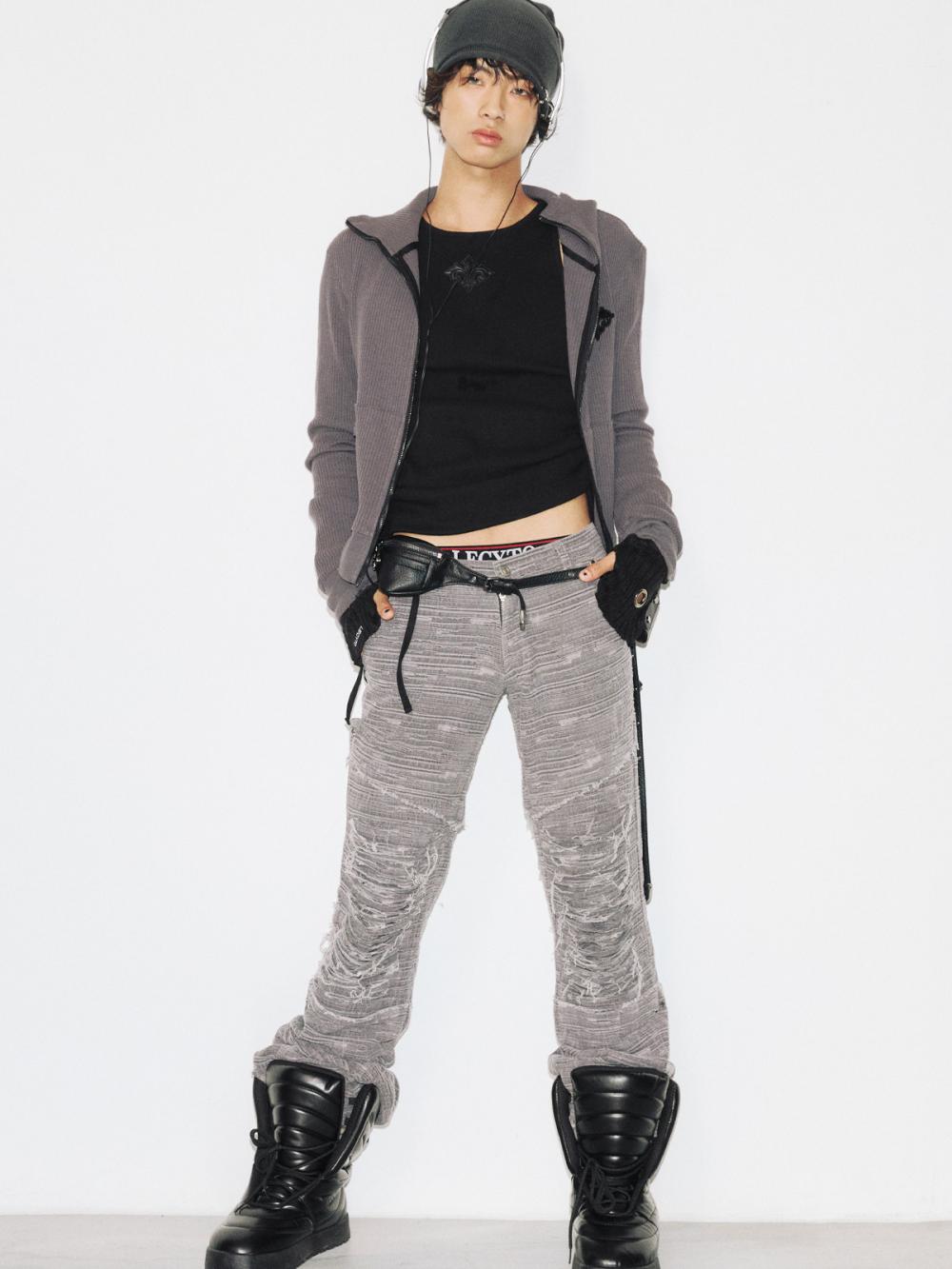 レオカディア レザーベルトバッグ_[ブラック] | LECYTO | HANA(ハナ) #17