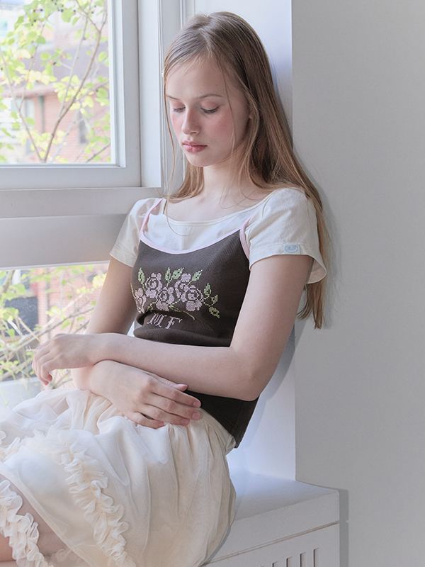 ボートシャーリングTシャツ（クリーム） | Margarin Fingers | HANA(ハナ) #2