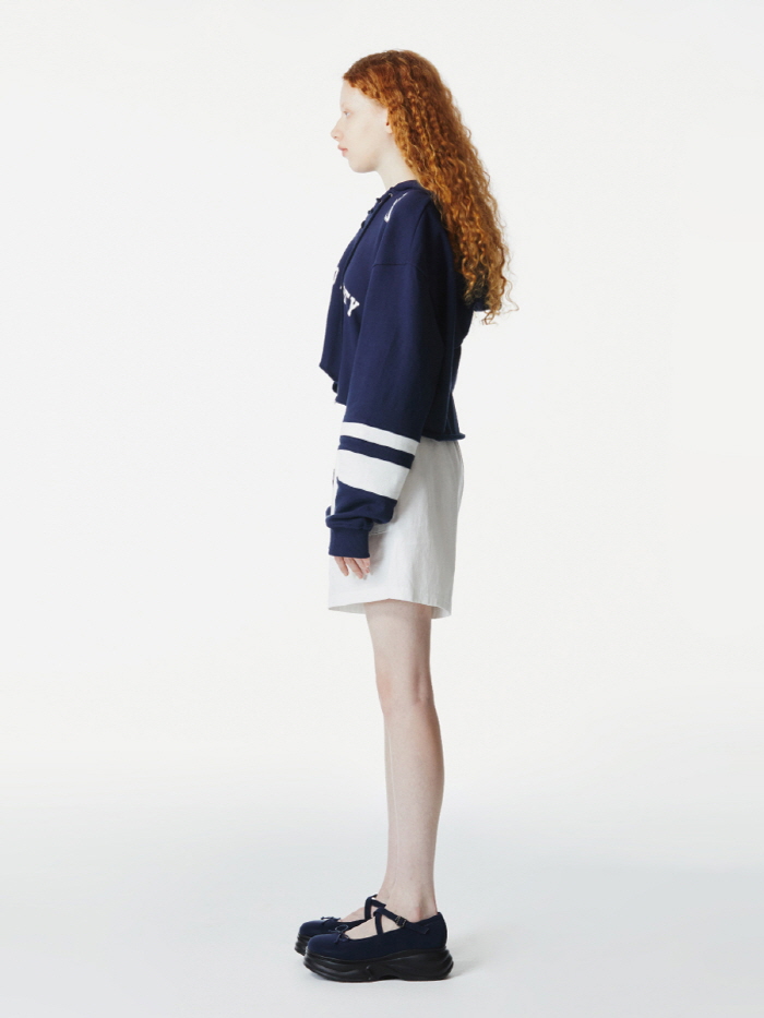 ストラップメリージェーンプラットフォーム（ネイビー） | THREE TO EIGHTY | HANA(ハナ) #8