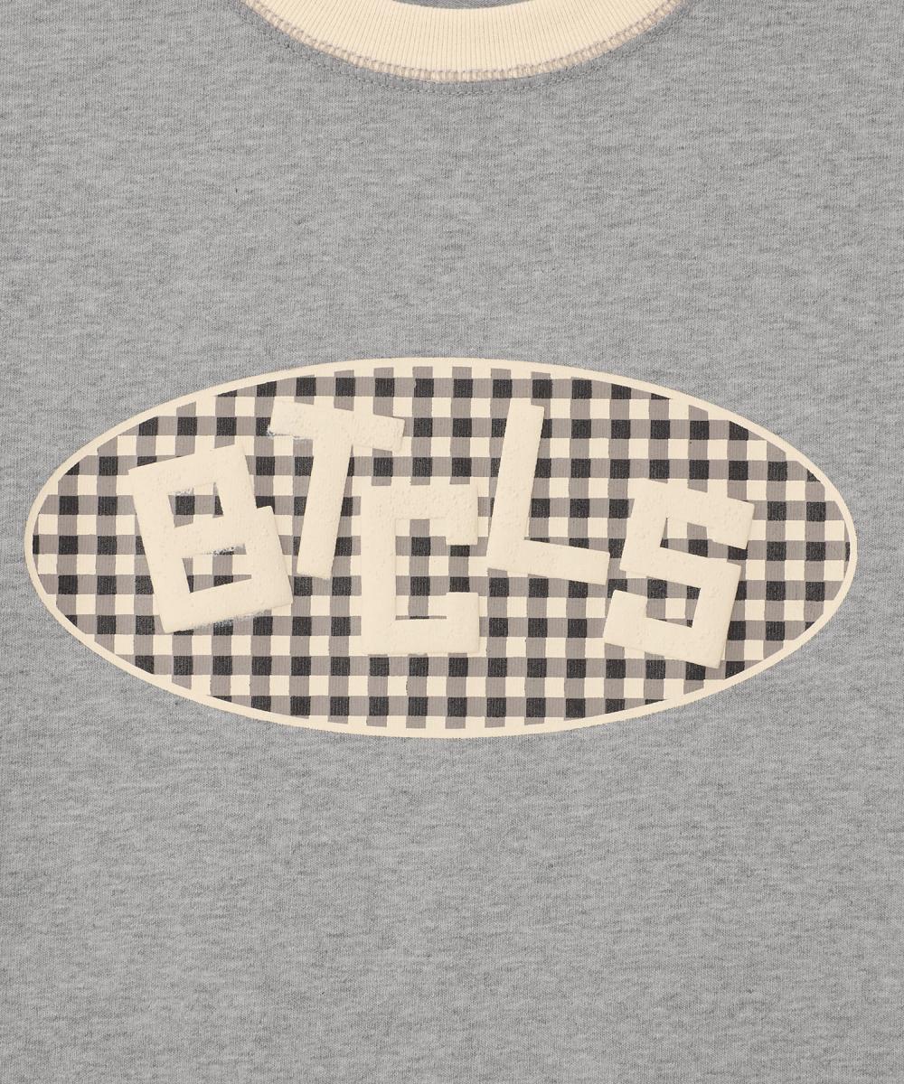 ハイジ チェック リンガー Tシャツ-グレー | BITTERCELLS | HANA(ハナ) #10