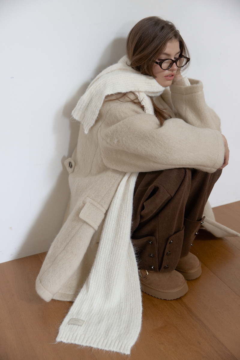 コーデュロイ カーブドパンツ (ブラウン) | ASURA | HANA(ハナ) #8