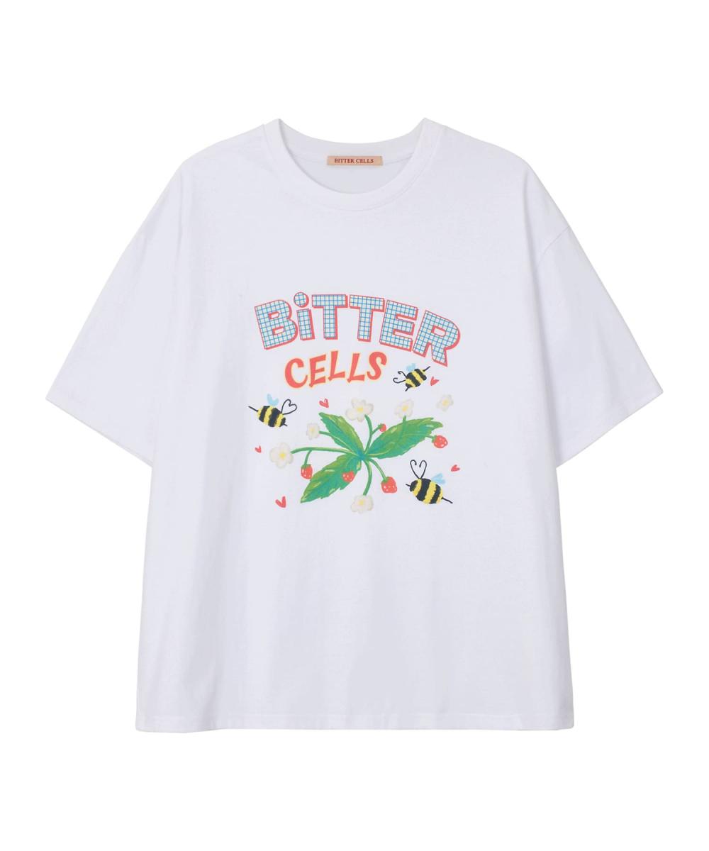 ハニービーT-ホワイト | BITTERCELLS | HANA(ハナ) #6