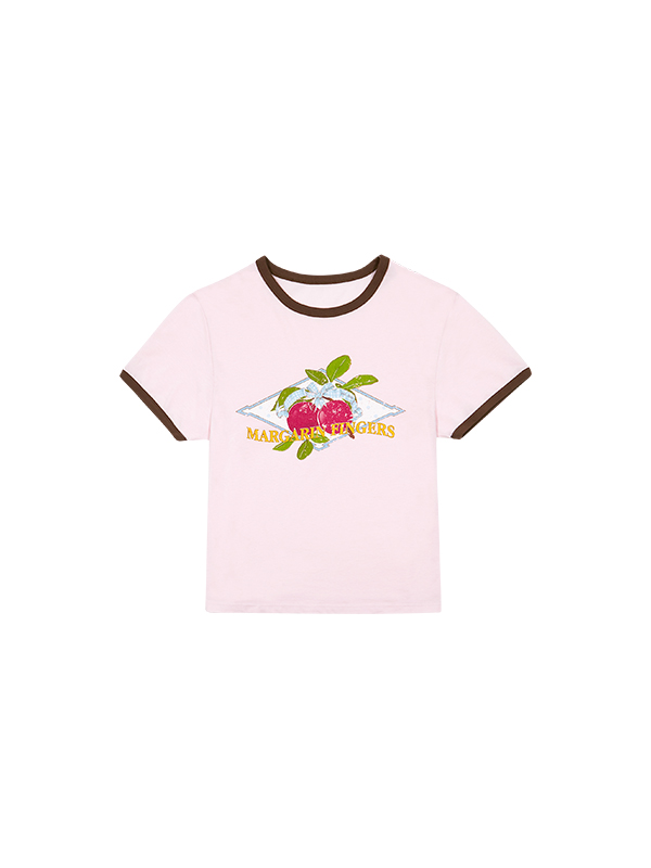 プラムリンガーTシャツ（ピンク） | Margarin Fingers | HANA(ハナ) #9