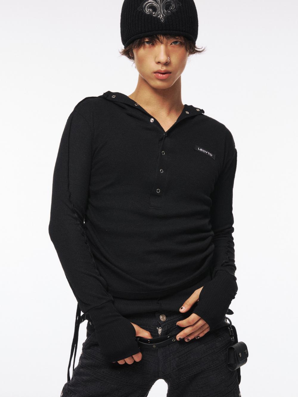 インペリウム レザーパッチビーニー_[ブラック] | LECYTO | HANA(ハナ) #15