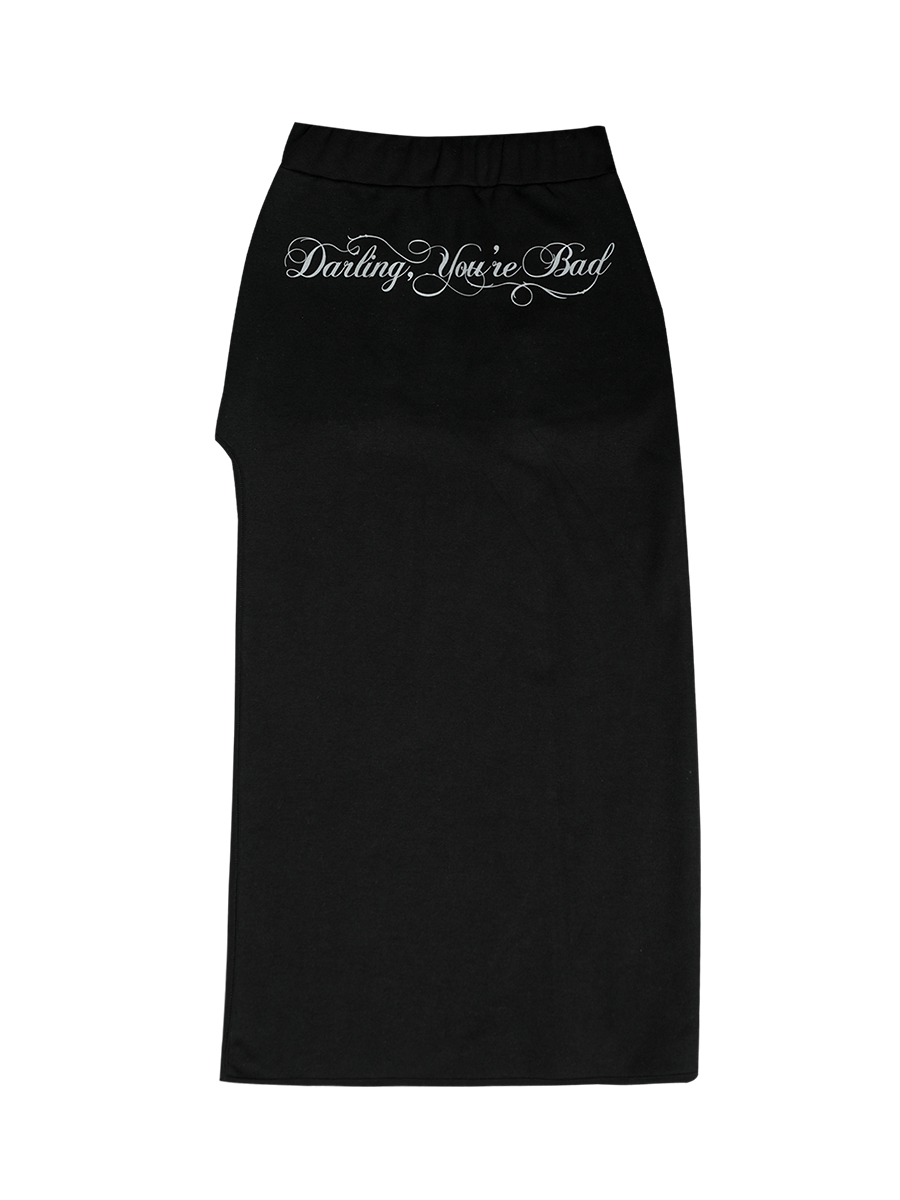 ローズカットアウトスカート #ブラック | Darling You Are Bad | HANA(ハナ) #2