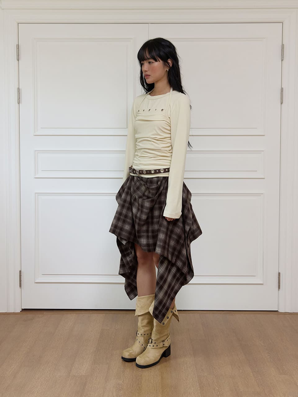 2WAYクラシックロングスリーブ - レモン | MEENDERI | HANA(ハナ) #18