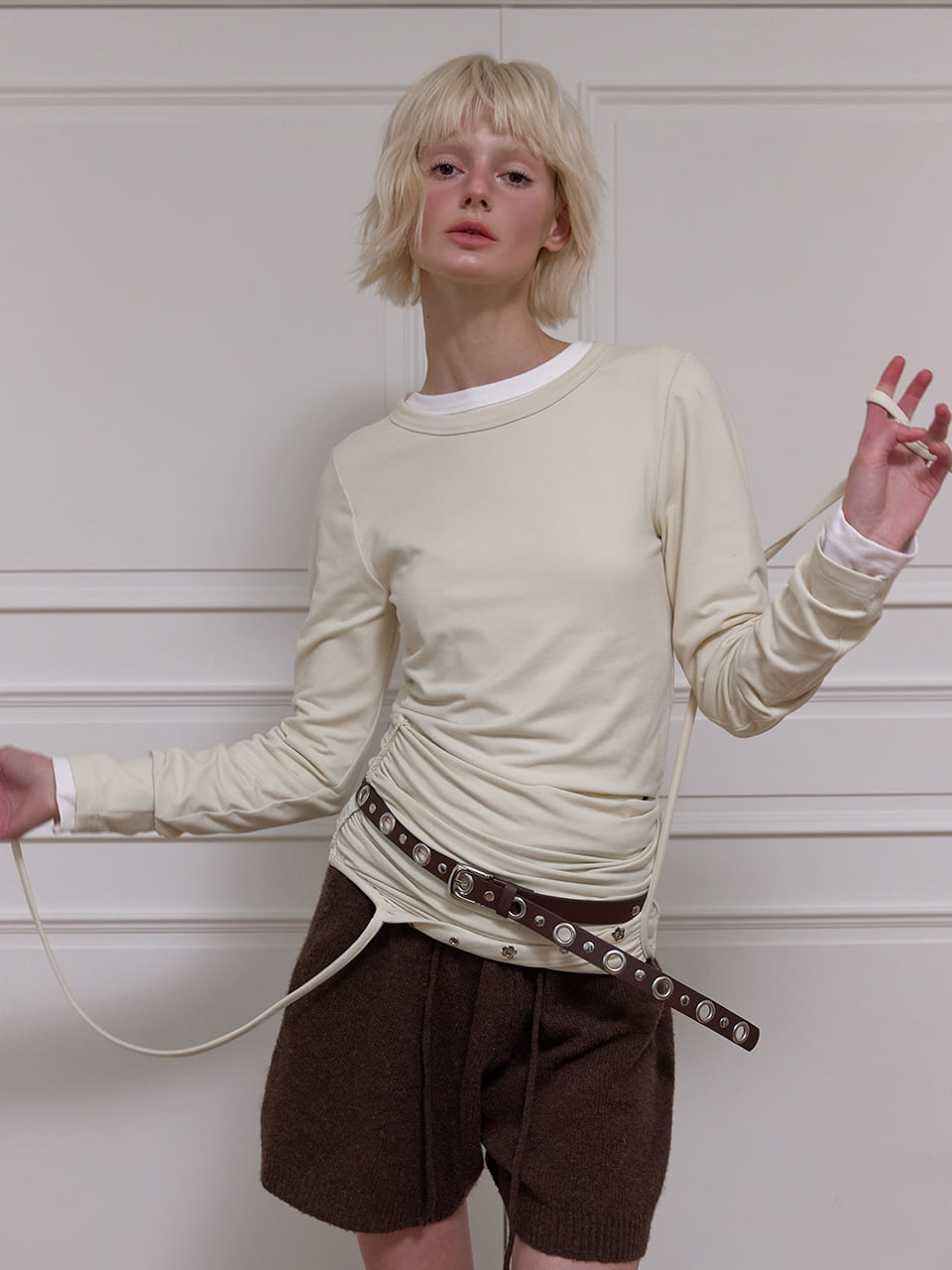 2WAYクラシックロングスリーブ - レモン | MEENDERI | HANA(ハナ) #2