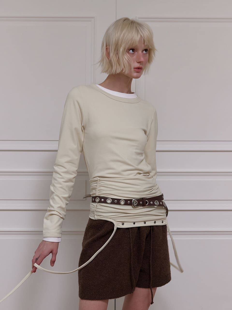 2WAYクラシックロングスリーブ - レモン | MEENDERI | HANA(ハナ) #3