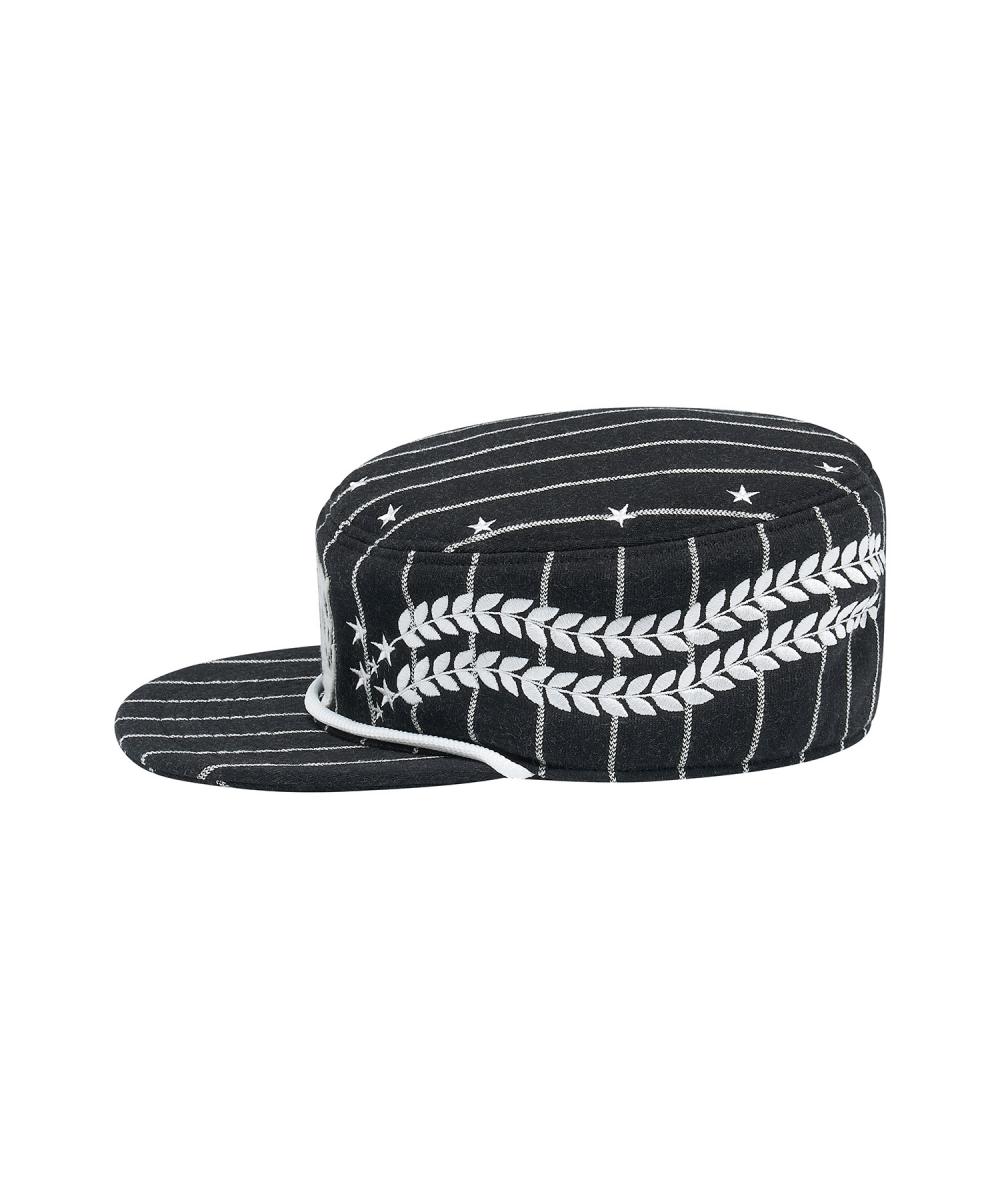 Eosピンストライプストラクチャードキャップ_[ブラック] | LECYTO | HANA(ハナ) #3