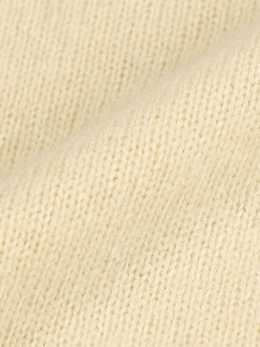 GEELONG V-NECK KNIT_LEMON CREAM | ETHOS | HANA(ハナ) #9