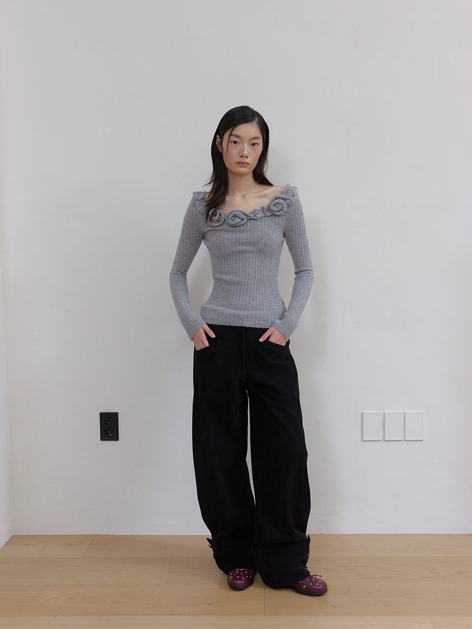 ルメアローズニット (グレー) | ASURA | HANA(ハナ) #3