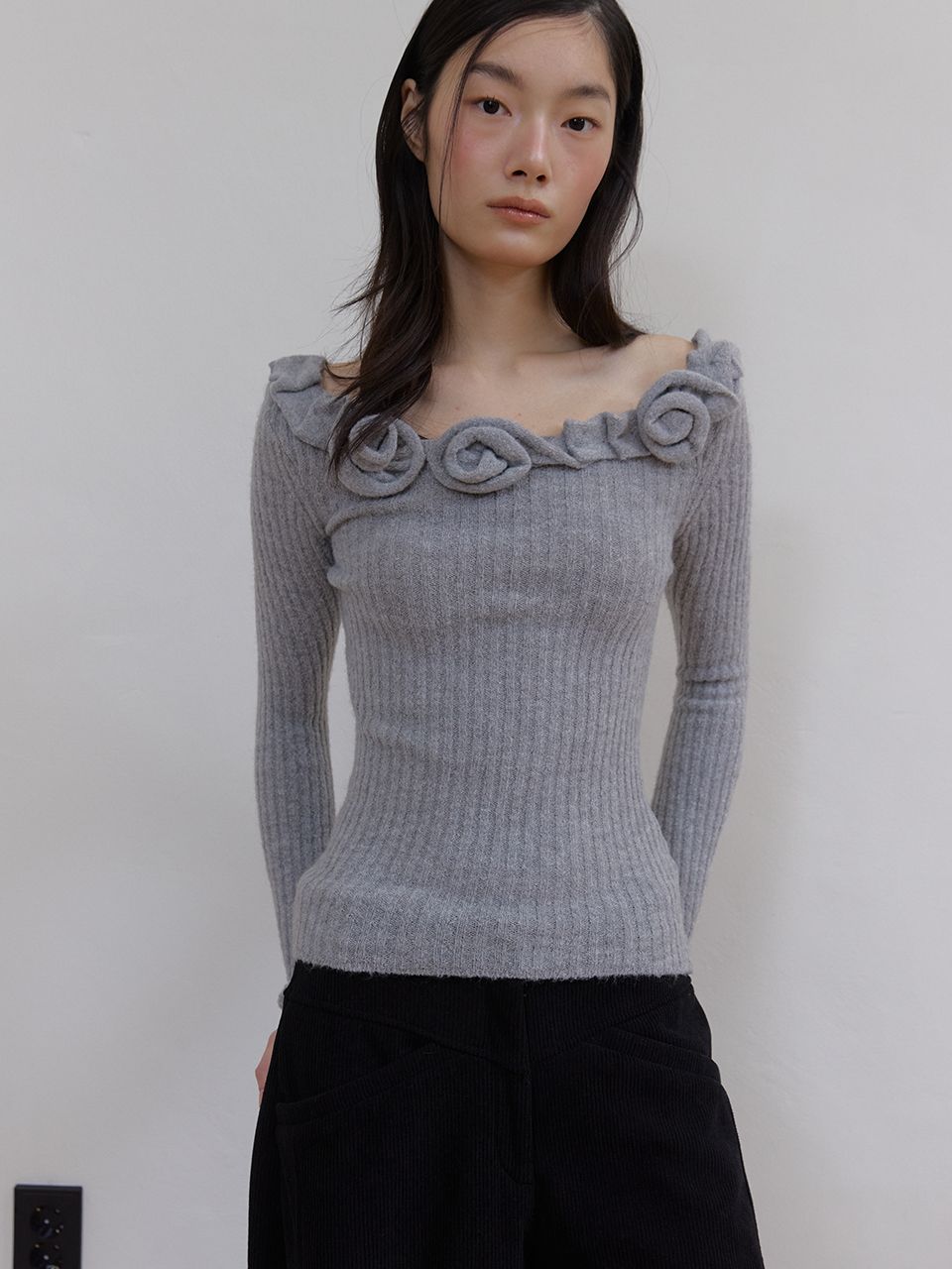 ルメアローズニット (グレー) | ASURA | HANA(ハナ) #6
