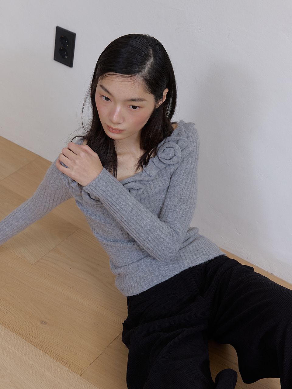 ルメアローズニット (グレー) | ASURA | HANA(ハナ) #9