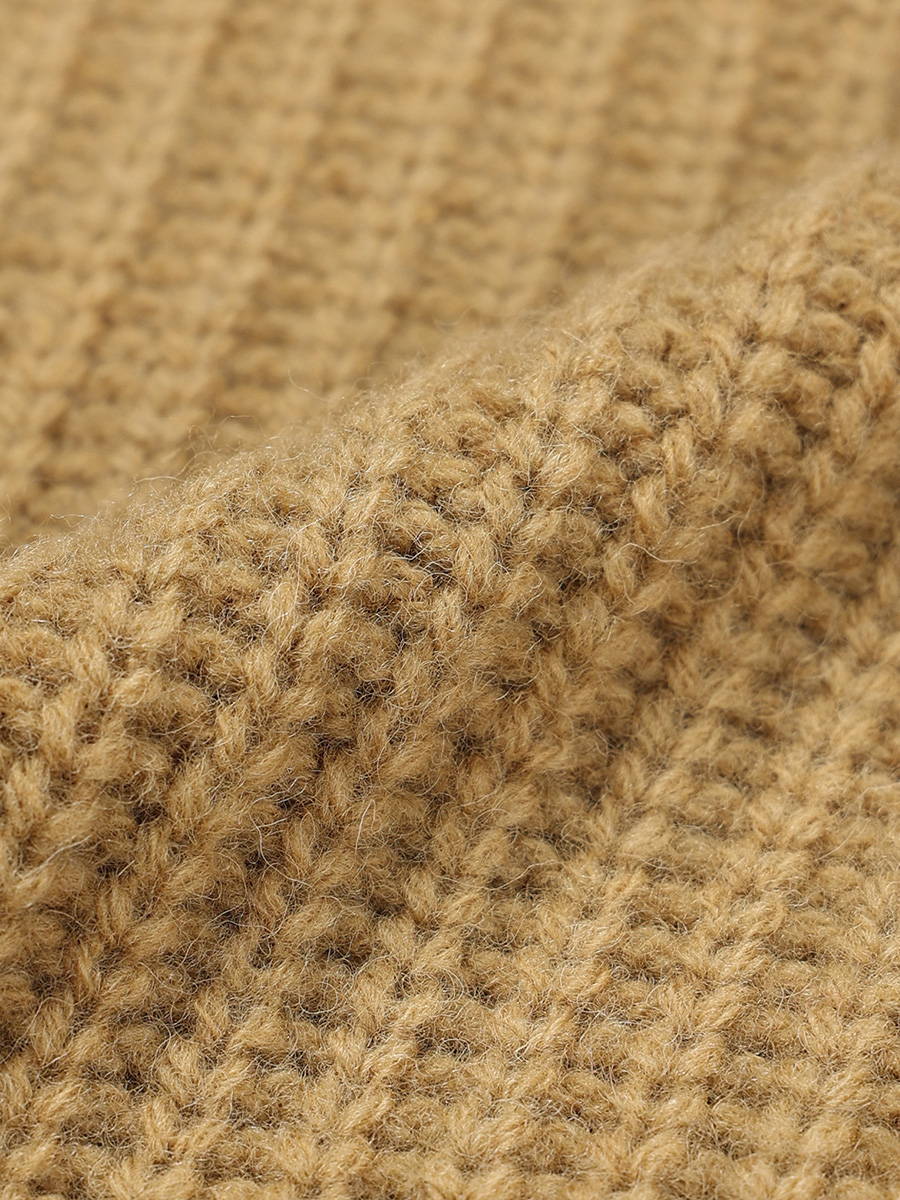OVERFIT BULKY CARDIGAN_OLIVE | ETHOS | HANA(ハナ) #7
