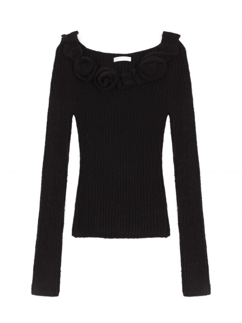 ルメアローズニット (ブラック) | ASURA | HANA(ハナ) #14