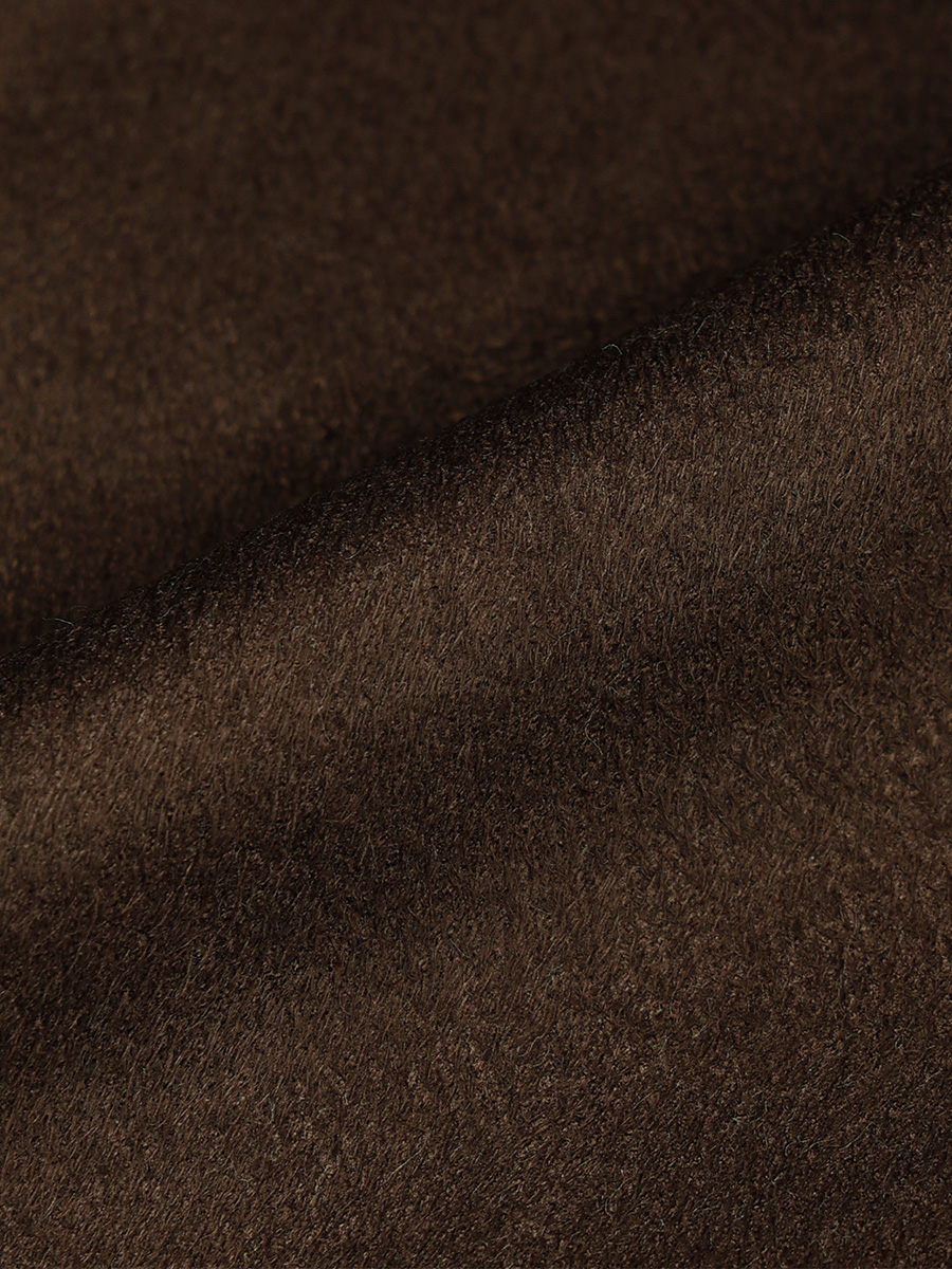 COTTON SUEDE VEST_DARK BROWN | ETHOS | HANA(ハナ) #10