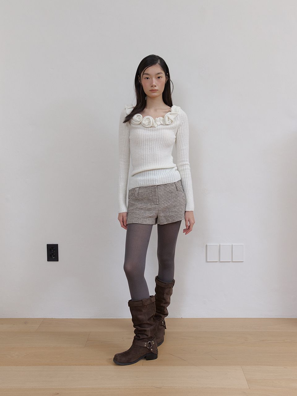 ルメアローズニット (アイボリー) | ASURA | HANA(ハナ) #2
