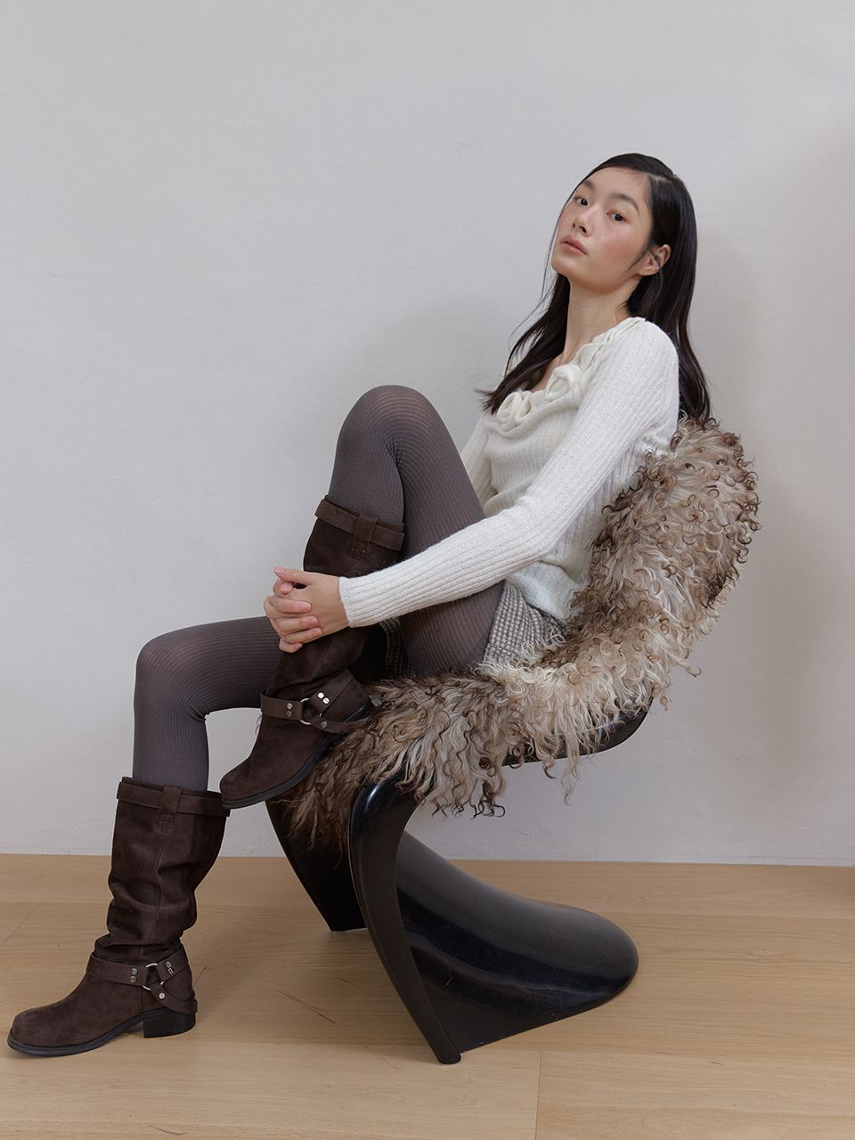 ルメアローズニット (アイボリー) | ASURA | HANA(ハナ) #9