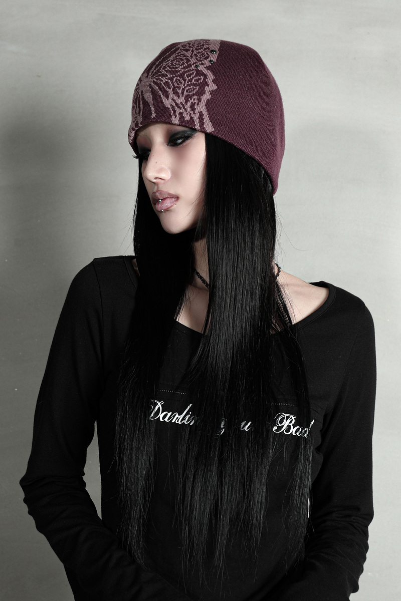 ローズバタフライビーニー #モーブ | Darling You Are Bad | HANA(ハナ) #6