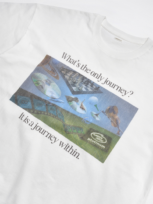 ミレニアム Tシャツ_ホワイト | BONRROW | HANA(ハナ) #4