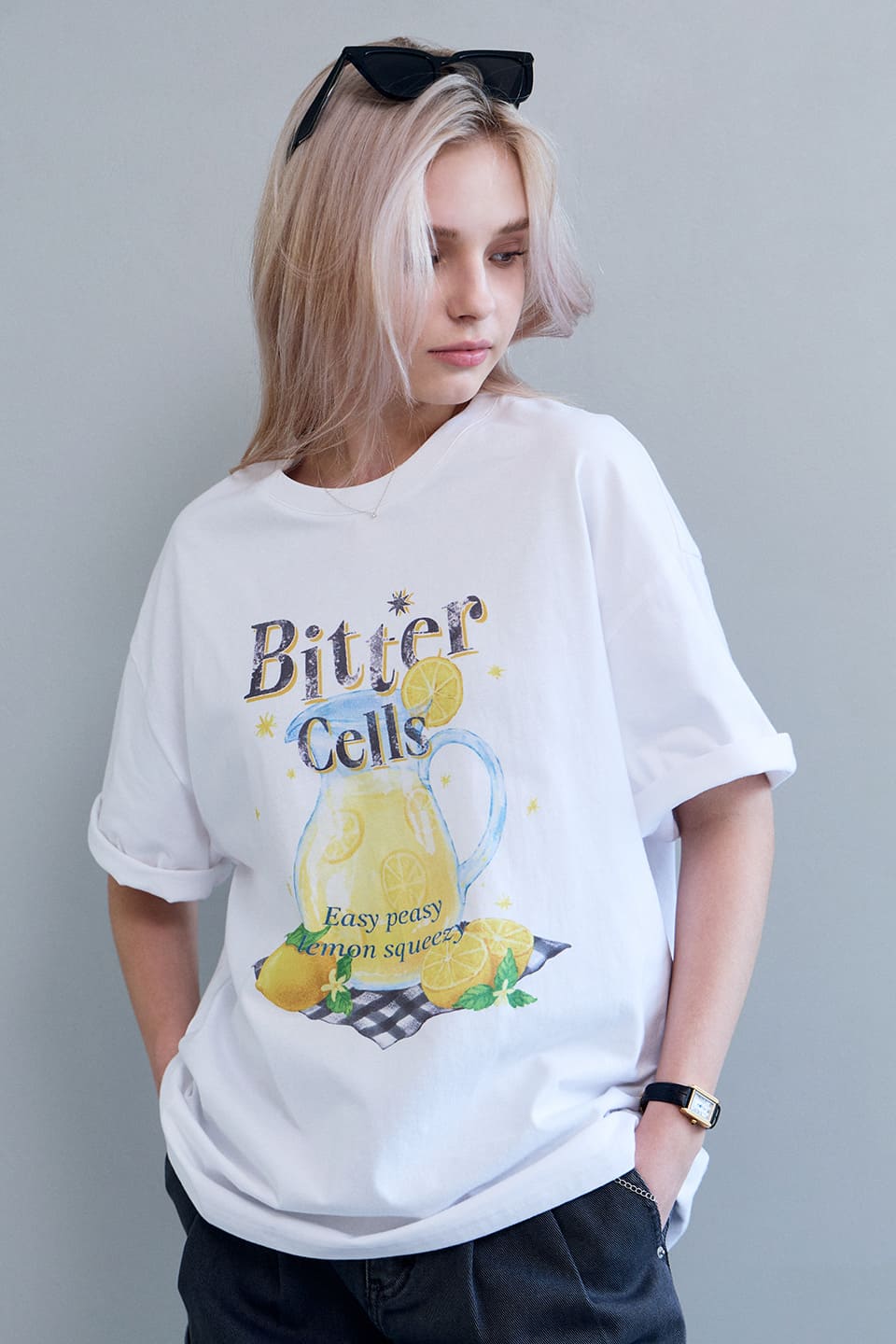 レモネードT-ホワイト | BITTERCELLS | HANA(ハナ) #5