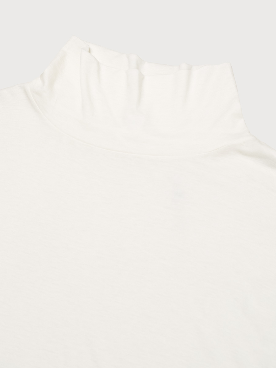 LIGHT LOOSENECK SLEEVE TOP_IVORY | ETHOS | HANA(ハナ) #3