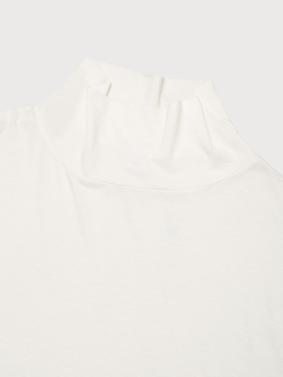 LIGHT LOOSENECK SLEEVE TOP_IVORY | ETHOS | HANA(ハナ) #4