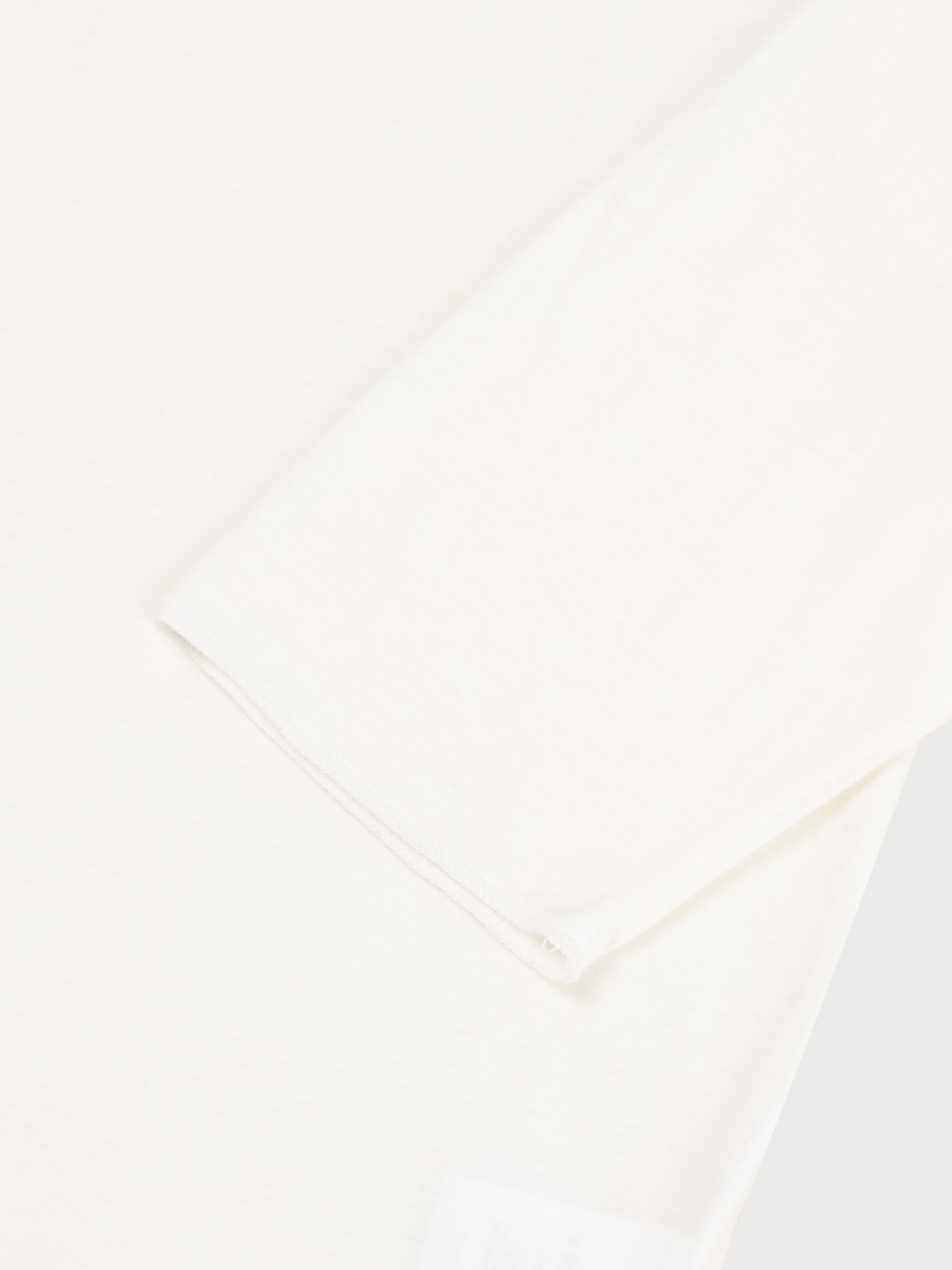 LIGHT LOOSENECK SLEEVE TOP_IVORY | ETHOS | HANA(ハナ) #5