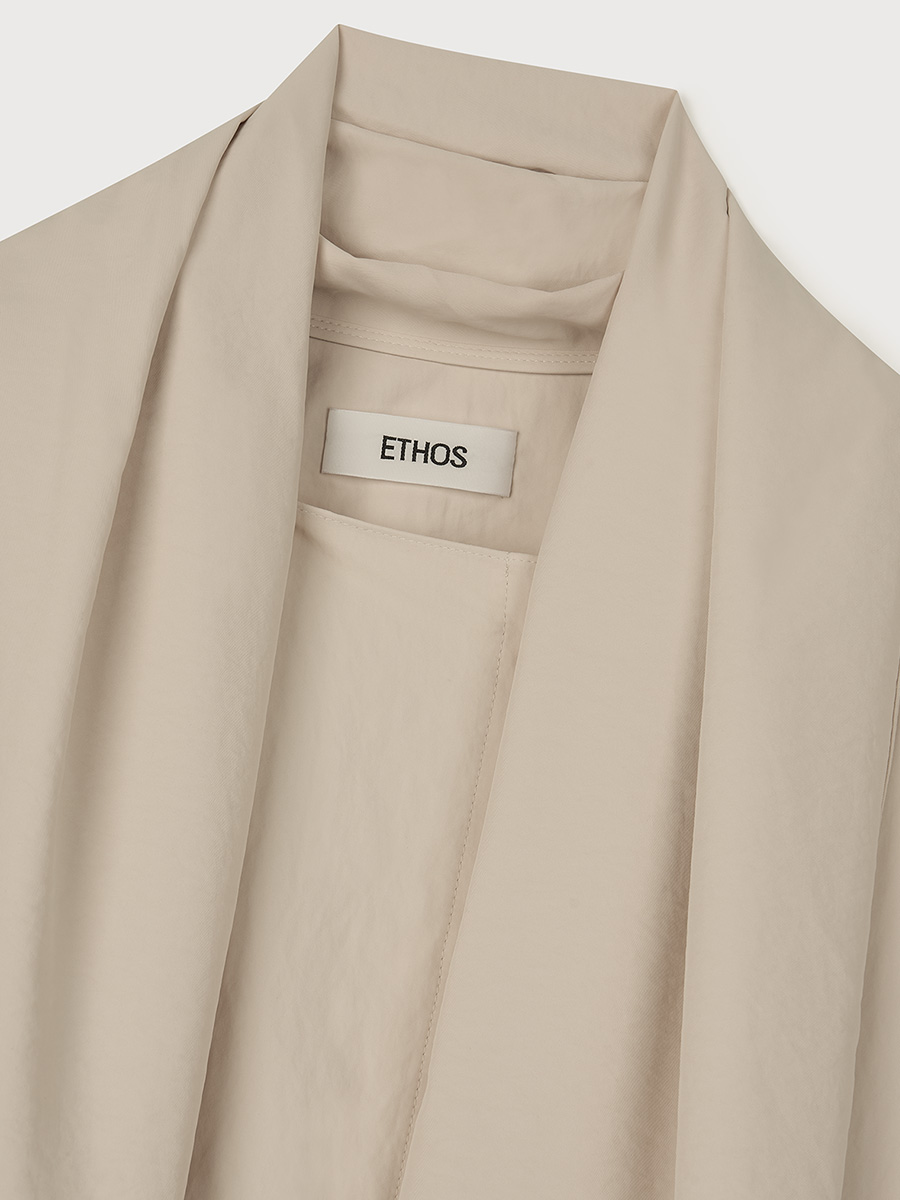 SCARF COLLAR BLOUSE_IVORY | ETHOS | HANA(ハナ) #6