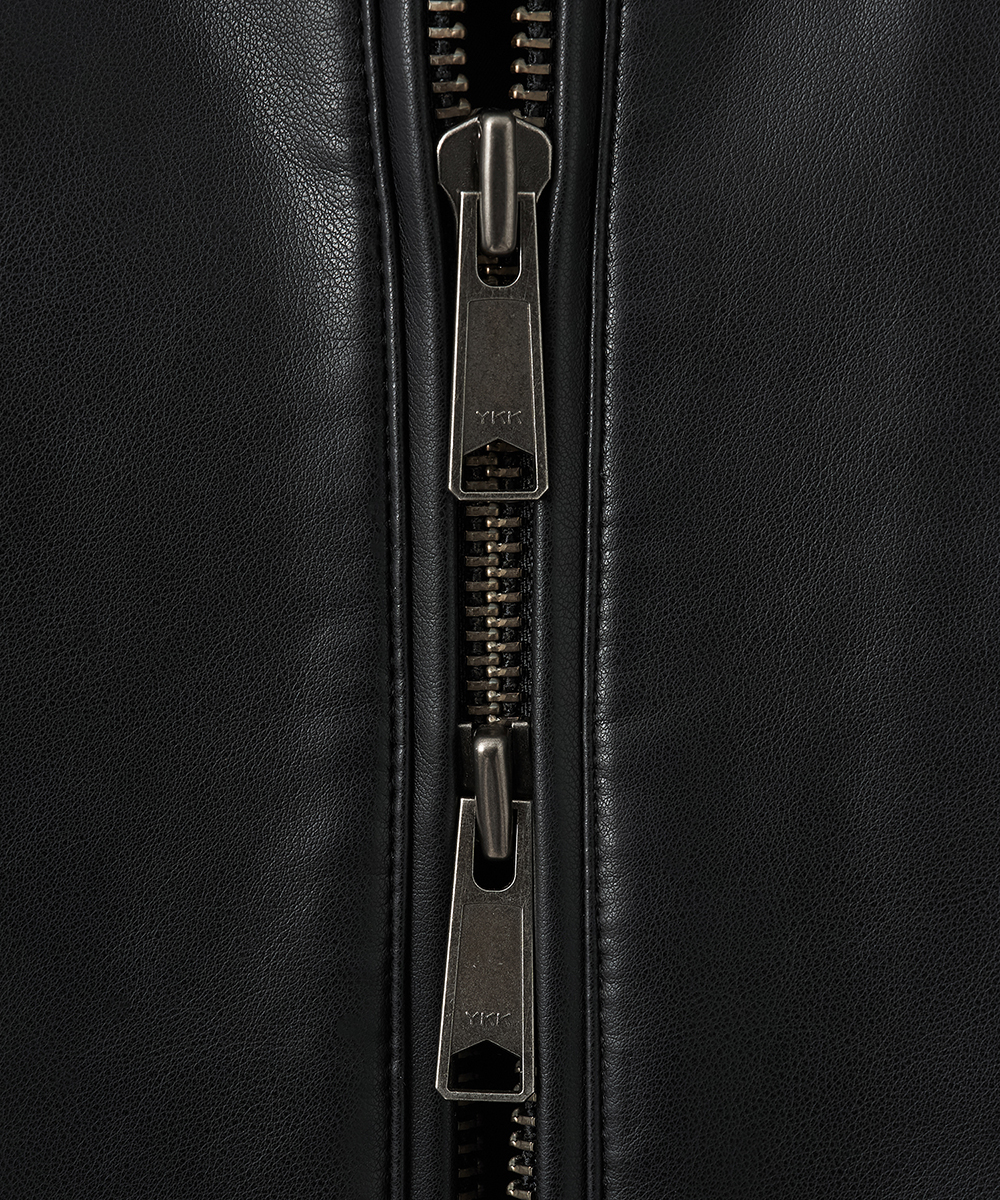 オーバーサイズマルチパネルバイカージャケット（ブラック） | noirer for women | HANA(ハナ) #9