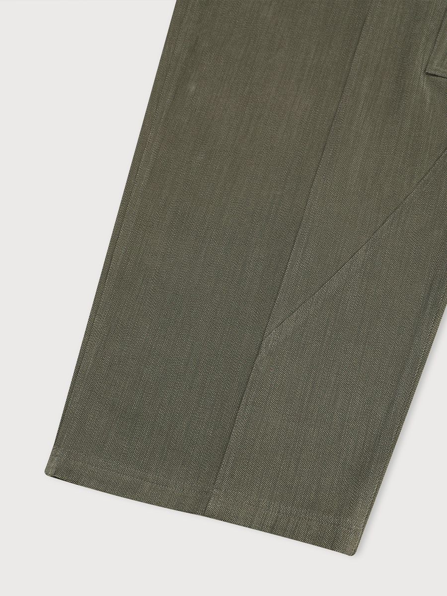 DOUBLE POCKET WIDE PANTS _KHAKI | ETHOS | HANA(ハナ) #10