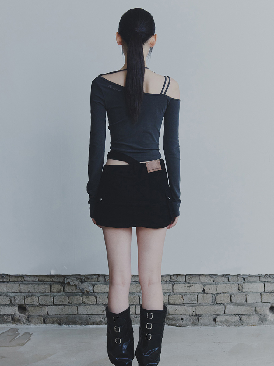 ニックスミニスカート_ブラック | PAIN OR PLEASURE | HANA(ハナ) #15