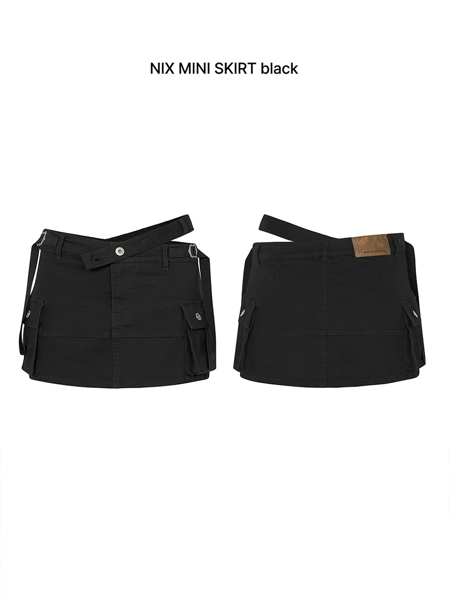 ニックスミニスカート_ブラック | PAIN OR PLEASURE | HANA(ハナ) #16