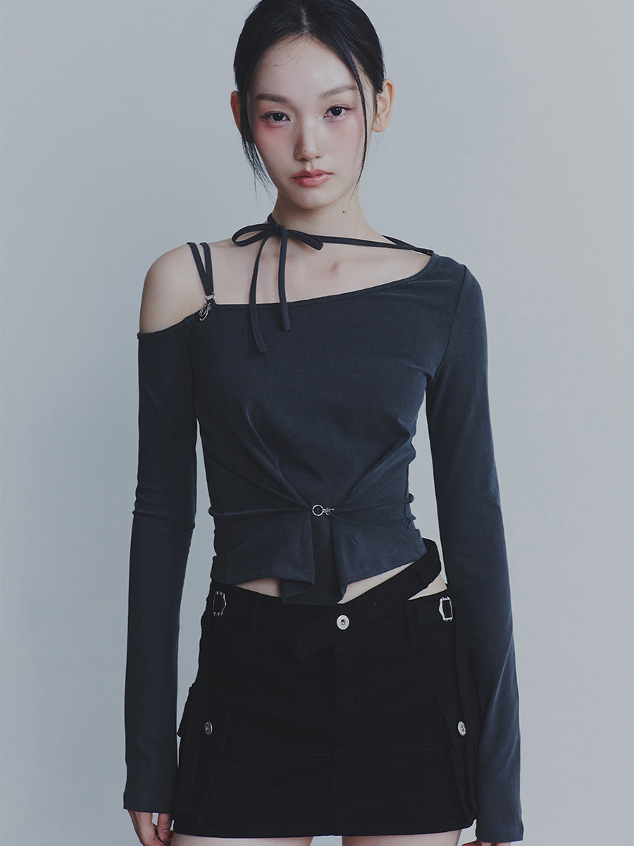 ニックスミニスカート_ブラック | PAIN OR PLEASURE | HANA(ハナ) #5