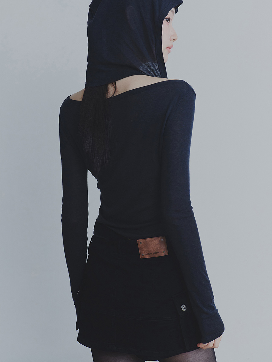 ニックスミニスカート_ブラック | PAIN OR PLEASURE | HANA(ハナ) #9