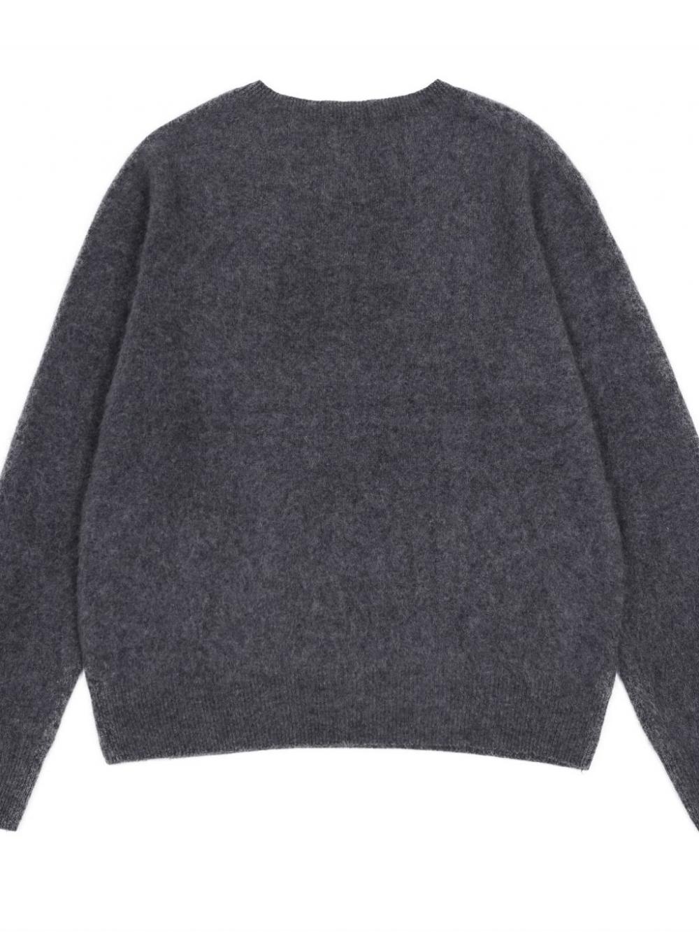 AS BASIC ウールホールガーメントニット (ダークグレー) | ASURA | HANA(ハナ) #16